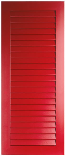 Aluminium-Fensterladen FL 50 in rot